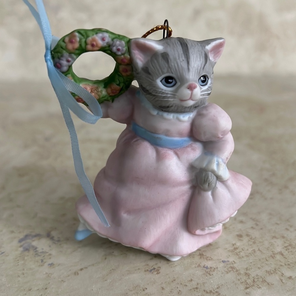 Kitty Cucumber 4th and Final Annual Ornament Schmid 1993 Figurine